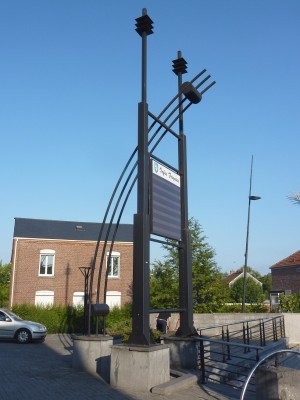 Totem d'entrée de ville