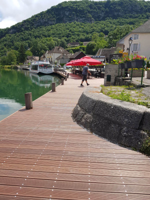Le lac du Bourget et ses aménagements portuaires